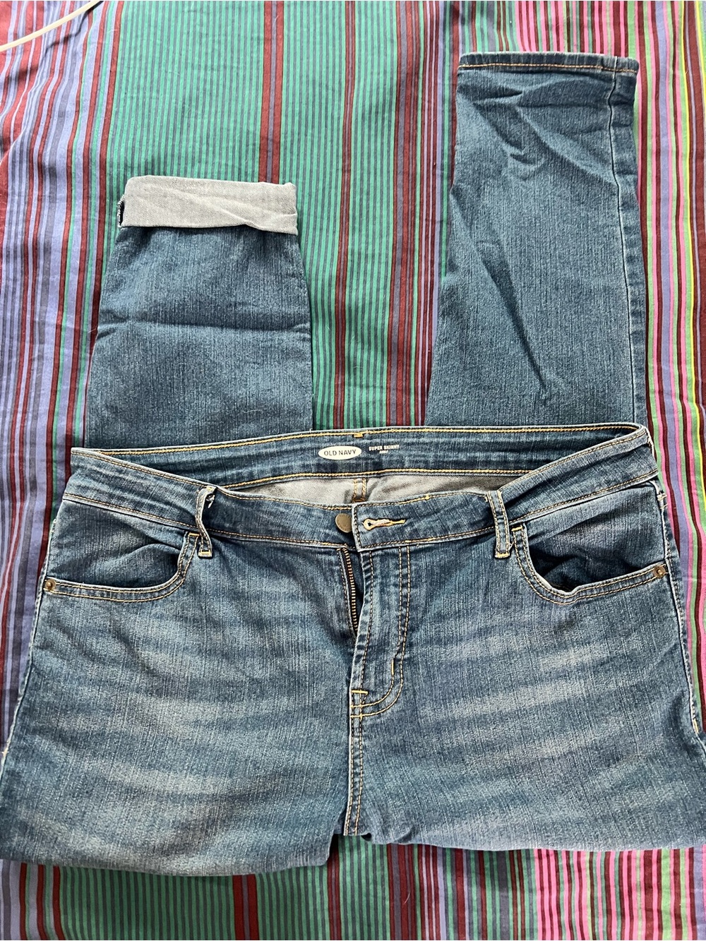 Old Navy Womens Blue Denim Jeans